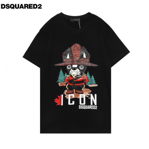 Cheap Dsquared T-Shirts Short Sleeved For Men #861513 Replica Wholesale [$25.00 USD] [ITEM#861513] on Replica Dsquared T-Shirts
