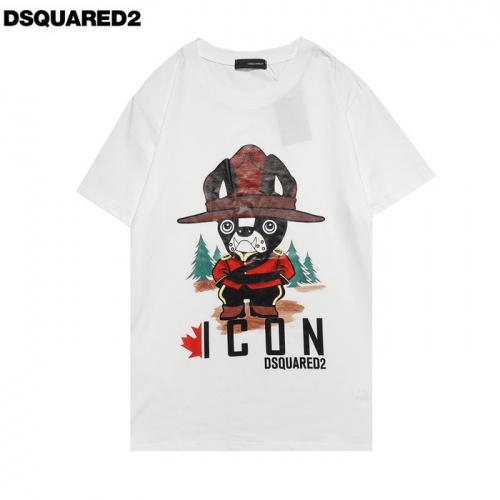 Cheap Dsquared T-Shirts Short Sleeved For Men #861514 Replica Wholesale [$25.00 USD] [ITEM#861514] on Replica Dsquared T-Shirts