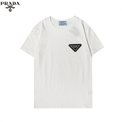 Cheap Prada T-Shirts Short Sleeved For Men #862602 Replica Wholesale [$25.00 USD] [ITEM#862602] on Replica Prada T-Shirts