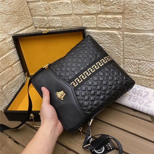 Cheap Versace AAA Man Messenger Bags #862704 Replica Wholesale [$86.00 USD] [ITEM#862704] on Replica Versace AAA Man Messenger Bags