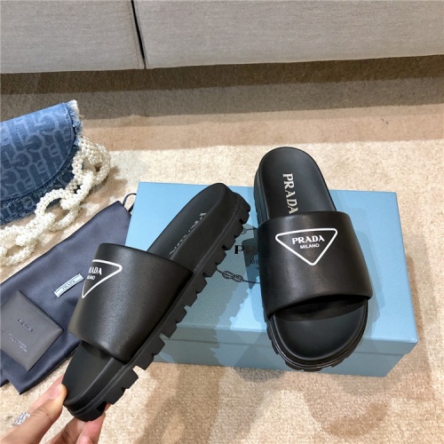 Cheap Prada Slippers For Women #863295 Replica Wholesale [$78.00 USD] [ITEM#863295] on Replica Prada Slippers