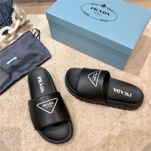 Cheap Prada Slippers For Women #863295 Replica Wholesale [$78.00 USD] [ITEM#863295] on Replica Prada Slippers