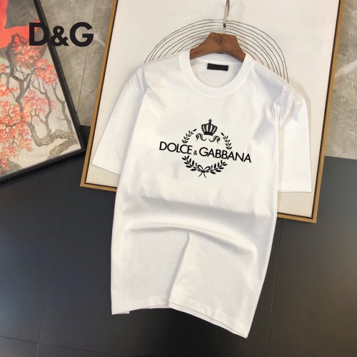 Cheap Dolce &amp; Gabbana D&amp;G T-Shirts Short Sleeved For Men #864903 Replica Wholesale [$25.00 USD] [ITEM#864903] on Replica Dolce &amp; Gabbana D&amp;G T-Shirts