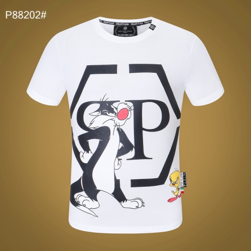 Cheap Philipp Plein PP T-Shirts Short Sleeved For Men #865176 Replica Wholesale [$27.00 USD] [ITEM#865176] on Replica Philipp Plein PP T-Shirts