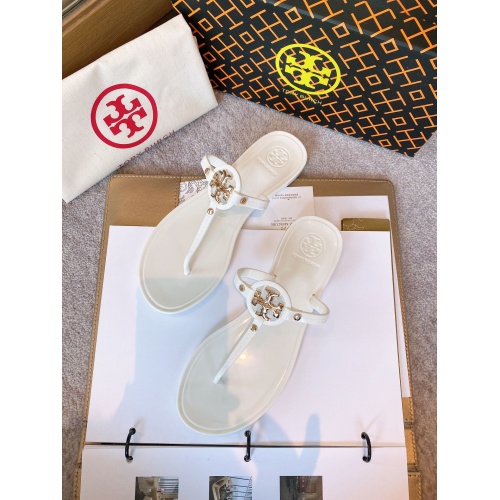 Cheap Tory Burch TB Slippers For Women #866276 Replica Wholesale [$36.00 USD] [ITEM#866276] on Replica Tory Burch TB Slippers