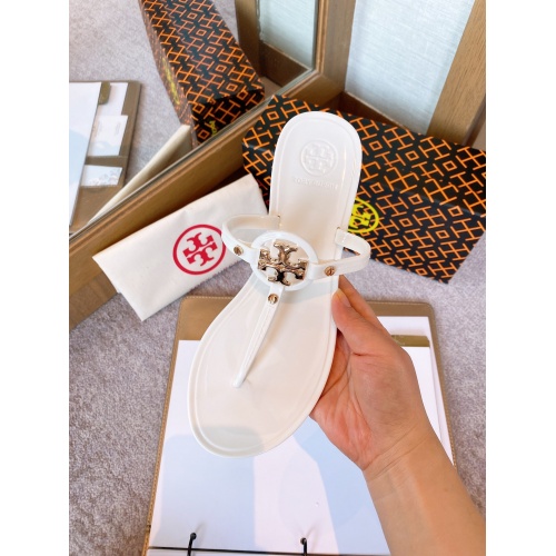 Cheap Tory Burch TB Slippers For Women #866276 Replica Wholesale [$36.00 USD] [ITEM#866276] on Replica Tory Burch TB Slippers