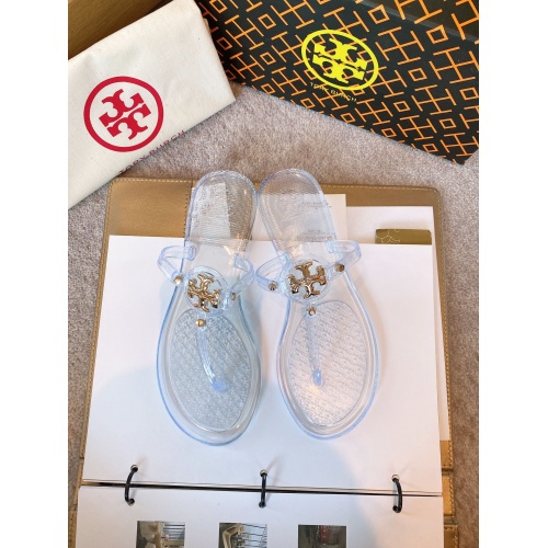 Cheap Tory Burch TB Slippers For Women #866278 Replica Wholesale [$36.00 USD] [ITEM#866278] on Replica Tory Burch TB Slippers