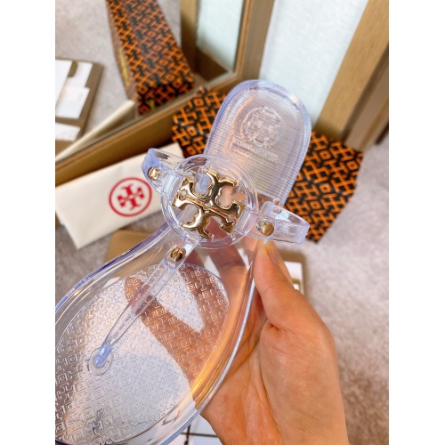 Cheap Tory Burch TB Slippers For Women #866278 Replica Wholesale [$36.00 USD] [ITEM#866278] on Replica Tory Burch TB Slippers