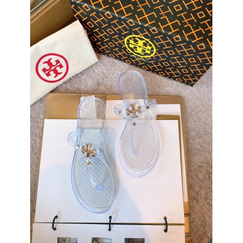 Cheap Tory Burch TB Slippers For Women #866278 Replica Wholesale [$36.00 USD] [ITEM#866278] on Replica Tory Burch TB Slippers