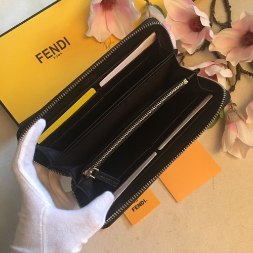 Cheap Fendi AAA Man Wallets #866510 Replica Wholesale [$64.00 USD] [ITEM#866510] on Replica Fendi AAA Man Wallets