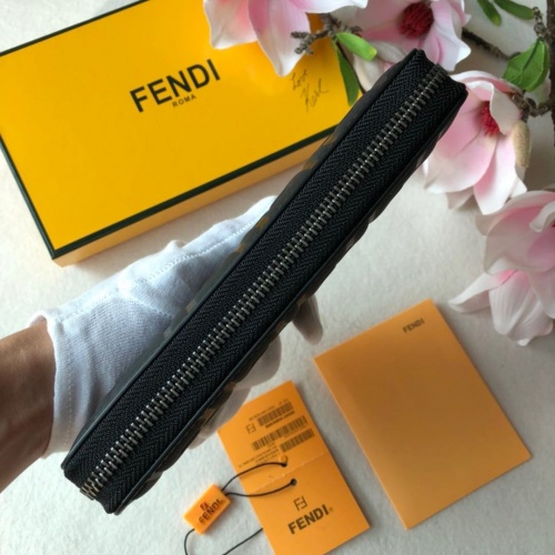 Cheap Fendi AAA Man Wallets #866511 Replica Wholesale [$64.00 USD] [ITEM#866511] on Replica Fendi AAA Man Wallets