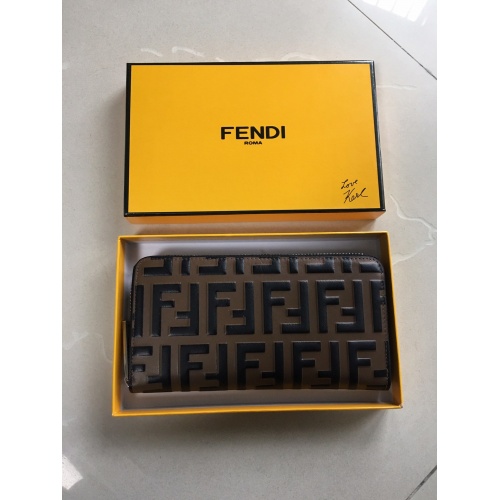 Cheap Fendi AAA Man Wallets #866513 Replica Wholesale [$60.00 USD] [ITEM#866513] on Replica Fendi AAA Man Wallets