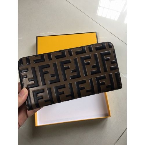 Cheap Fendi AAA Man Wallets #866513 Replica Wholesale [$60.00 USD] [ITEM#866513] on Replica Fendi AAA Man Wallets