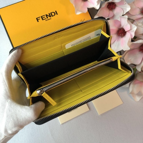 Cheap Fendi AAA Man Wallets #866516 Replica Wholesale [$64.00 USD] [ITEM#866516] on Replica Fendi AAA Man Wallets