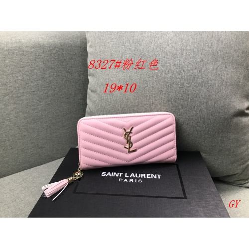 Cheap Yves Saint Laurent YSL Wallets For Women #866836 Replica Wholesale [$17.00 USD] [ITEM#866836] on Replica Yves Saint Laurent YSL Wallets