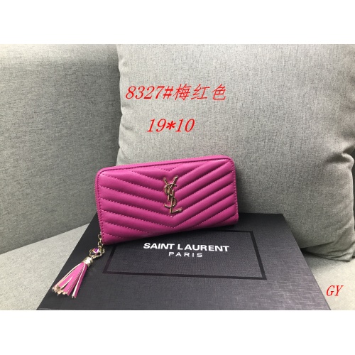 Cheap Yves Saint Laurent YSL Wallets For Women #866837 Replica Wholesale [$17.00 USD] [ITEM#866837] on Replica Yves Saint Laurent YSL Wallets