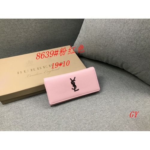 Cheap Yves Saint Laurent YSL Wallets For Women #866839 Replica Wholesale [$17.00 USD] [ITEM#866839] on Replica Yves Saint Laurent YSL Wallets