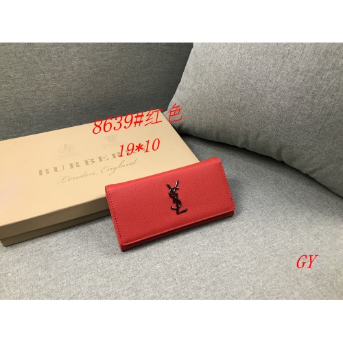 Cheap Yves Saint Laurent YSL Wallets For Women #866840 Replica Wholesale [$17.00 USD] [ITEM#866840] on Replica Yves Saint Laurent YSL Wallets