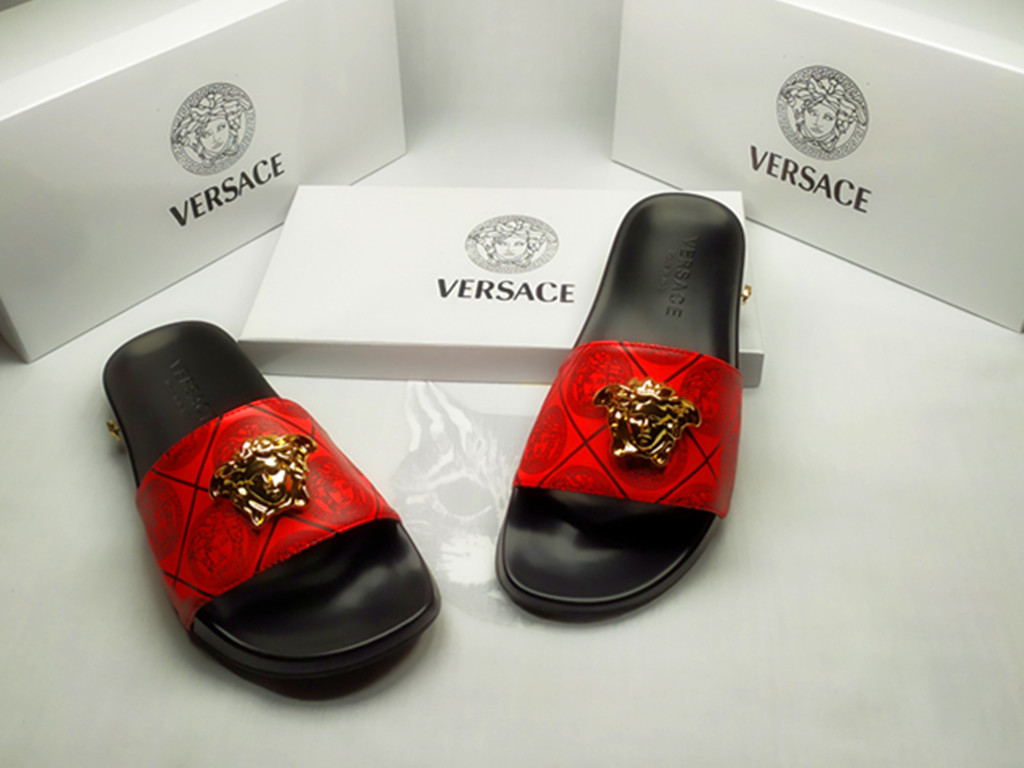 Cheap Versace Slippers For Men #861309 Replica Wholesale [$40.00 USD ...