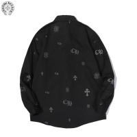 Cheap Chrome Hearts Shirts Long Sleeved For Men #856267 Replica Wholesale [$45.00 USD] [ITEM#856267] on Replica Chrome Hearts Shirts