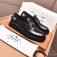 Cheap Prada Leather Shoes For Men #858407 Replica Wholesale [$122.00 USD] [ITEM#858407] on Replica Prada Leather Shoes