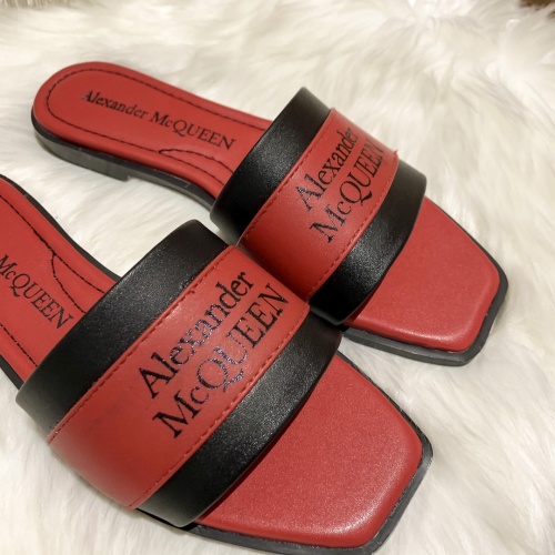Cheap Alexander McQueen Slippers For Women #868440 Replica Wholesale [$52.00 USD] [ITEM#868440] on Replica Alexander McQueen Slippers