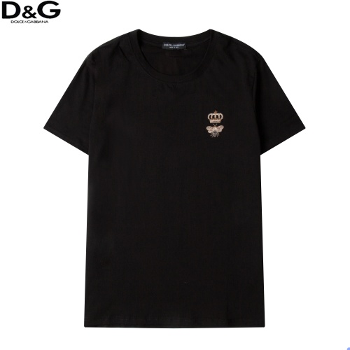 Cheap Dolce &amp; Gabbana D&amp;G T-Shirts Short Sleeved For Men #869382 Replica Wholesale [$27.00 USD] [ITEM#869382] on Replica Dolce &amp; Gabbana D&amp;G T-Shirts