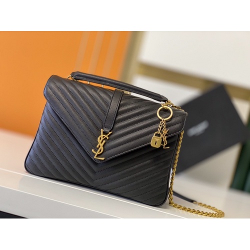 Cheap Yves Saint Laurent YSL AAA Messenger Bags For Women #869443 Replica Wholesale [$96.00 USD] [ITEM#869443] on Replica Yves Saint Laurent YSL AAA Messenger Bags