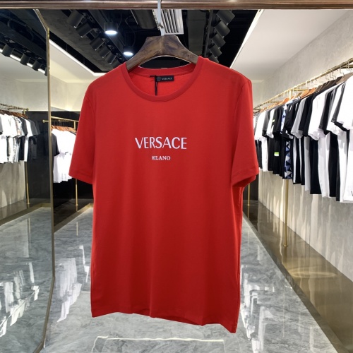 Cheap Versace T-Shirts Short Sleeved For Men #869743 Replica Wholesale [$41.00 USD] [ITEM#869743] on Replica Versace T-Shirts