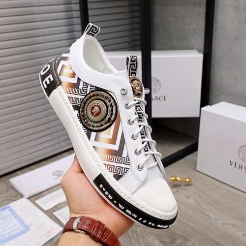 Cheap Versace Casual Shoes For Men #870051 Replica Wholesale [$80.00 USD] [ITEM#870051] on Replica Versace Casual Shoes
