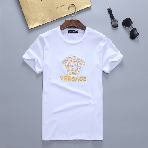 Cheap Versace T-Shirts Short Sleeved For Men #870293 Replica Wholesale [$27.00 USD] [ITEM#870293] on Replica Versace T-Shirts