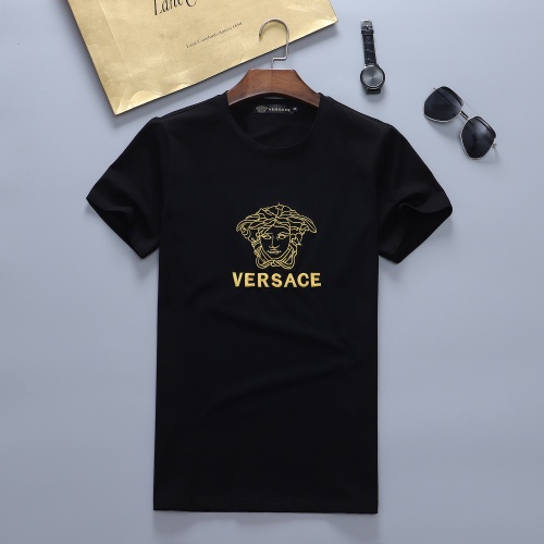 Cheap Versace T-Shirts Short Sleeved For Men #870294 Replica Wholesale [$27.00 USD] [ITEM#870294] on Replica Versace T-Shirts