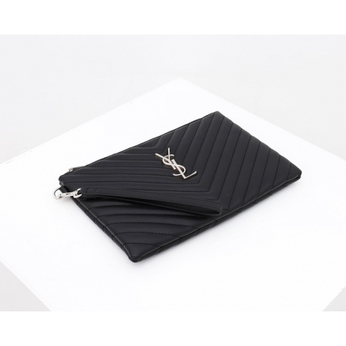 Cheap Yves Saint Laurent AAA Wallets For Women #871064 Replica Wholesale [$68.00 USD] [ITEM#871064] on Replica Yves Saint Laurent AAA Wallets