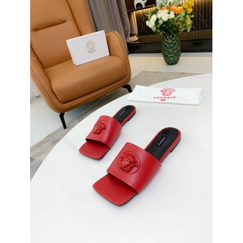 Cheap Versace Slippers For Women #872411 Replica Wholesale [$68.00 USD] [ITEM#872411] on Replica Versace Slippers