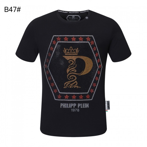 Cheap Philipp Plein PP T-Shirts Short Sleeved For Men #872480 Replica Wholesale [$29.00 USD] [ITEM#872480] on Replica Philipp Plein PP T-Shirts