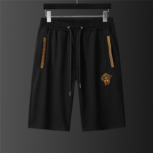 Cheap Versace Tracksuits Short Sleeved For Men #874105 Replica Wholesale [$64.00 USD] [ITEM#874105] on Replica Versace Tracksuits