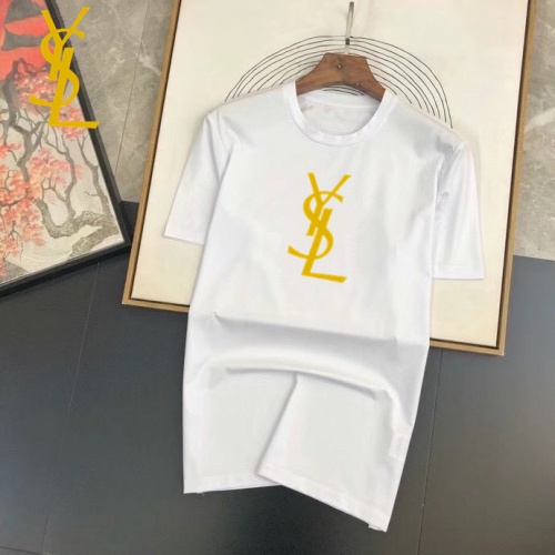 Cheap Yves Saint Laurent YSL T-shirts Short Sleeved For Men #875258 Replica Wholesale [$26.00 USD] [ITEM#875258] on Replica Yves Saint Laurent YSL T-shirts