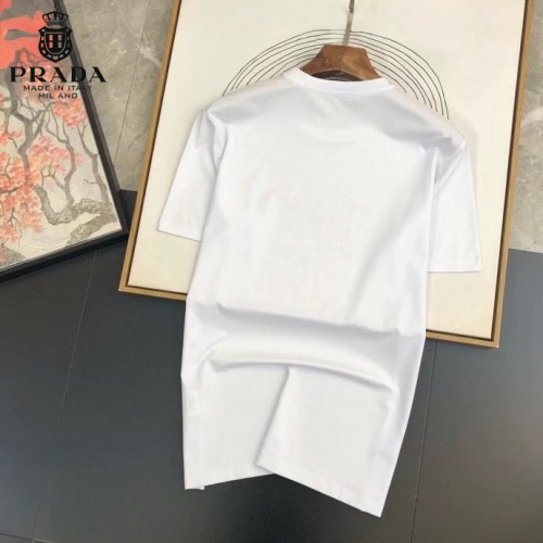 Cheap Prada T-Shirts Short Sleeved For Men #875263 Replica Wholesale [$26.00 USD] [ITEM#875263] on Replica Prada T-Shirts