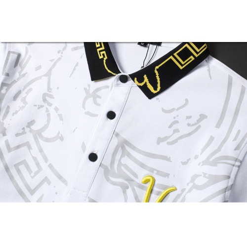 Cheap Versace Tracksuits Short Sleeved For Men #876316 Replica Wholesale [$64.00 USD] [ITEM#876316] on Replica Versace Tracksuits