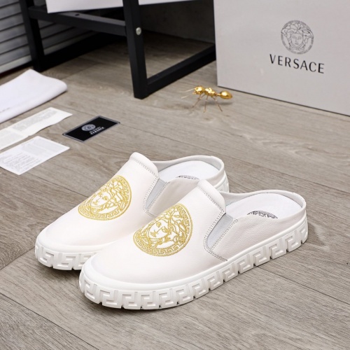 Cheap Versace Casual Shoes For Men #876392 Replica Wholesale [$72.00 USD] [ITEM#876392] on Replica Versace Casual Shoes