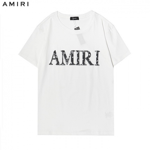 Cheap AMIRI T-Shirts Short Sleeved For Men #876540 Replica Wholesale [$27.00 USD] [ITEM#876540] on Replica Amiri T-Shirts