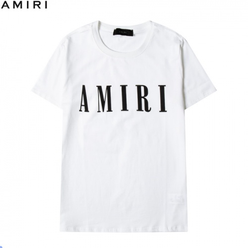 Cheap AMIRI T-Shirts Short Sleeved For Men #876545 Replica Wholesale [$25.00 USD] [ITEM#876545] on Replica Amiri T-Shirts