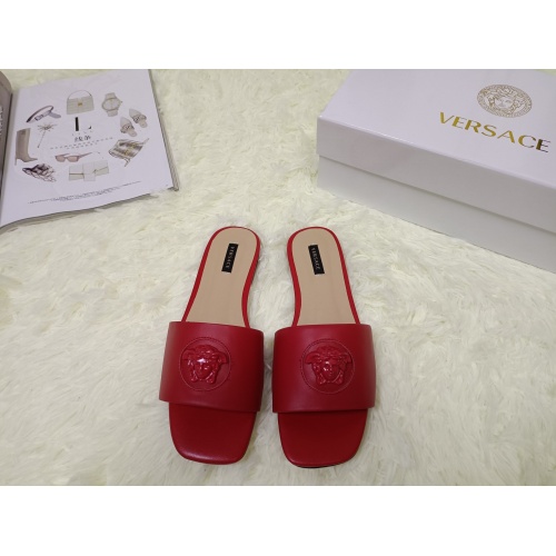 Cheap Versace Slippers For Women #876975 Replica Wholesale [$65.00 USD] [ITEM#876975] on Replica Versace Slippers