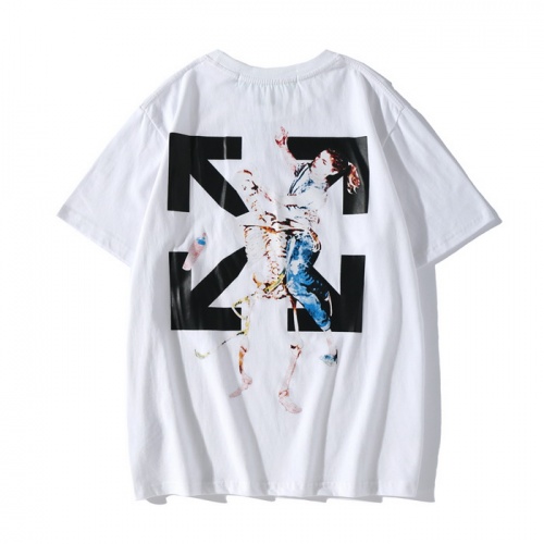 Cheap Off-White T-Shirts Short Sleeved For Men #877175 Replica Wholesale [$25.00 USD] [ITEM#877175] on Replica Off-White T-Shirts