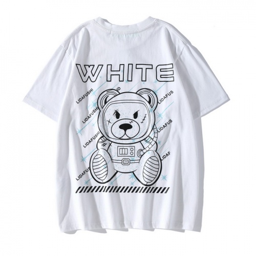 Cheap Off-White T-Shirts Short Sleeved For Men #877180 Replica Wholesale [$25.00 USD] [ITEM#877180] on Replica Off-White T-Shirts
