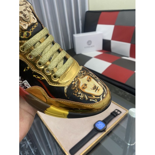 Cheap Versace Casual Shoes For Men #877722 Replica Wholesale [$72.00 USD] [ITEM#877722] on Replica Versace Casual Shoes