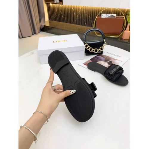 Cheap Christian Dior Slippers For Women #878233 Replica Wholesale [$64.00 USD] [ITEM#878233] on Replica Christian Dior Slippers