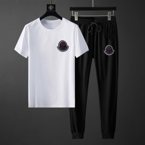 Cheap Moncler Tracksuits Short Sleeved For Men #878384 Replica Wholesale [$64.00 USD] [ITEM#878384] on Replica Moncler Tracksuits