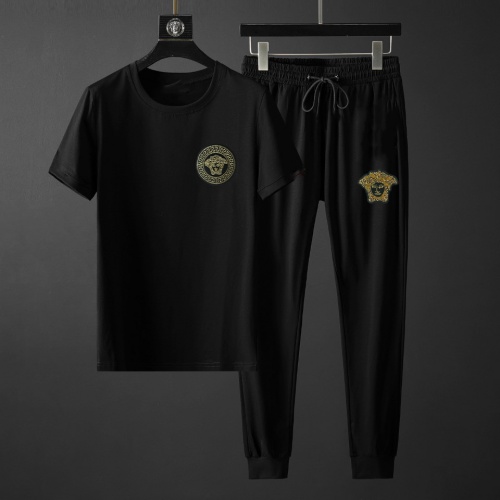 Cheap Versace Tracksuits Short Sleeved For Men #878387 Replica Wholesale [$64.00 USD] [ITEM#878387] on Replica Versace Tracksuits