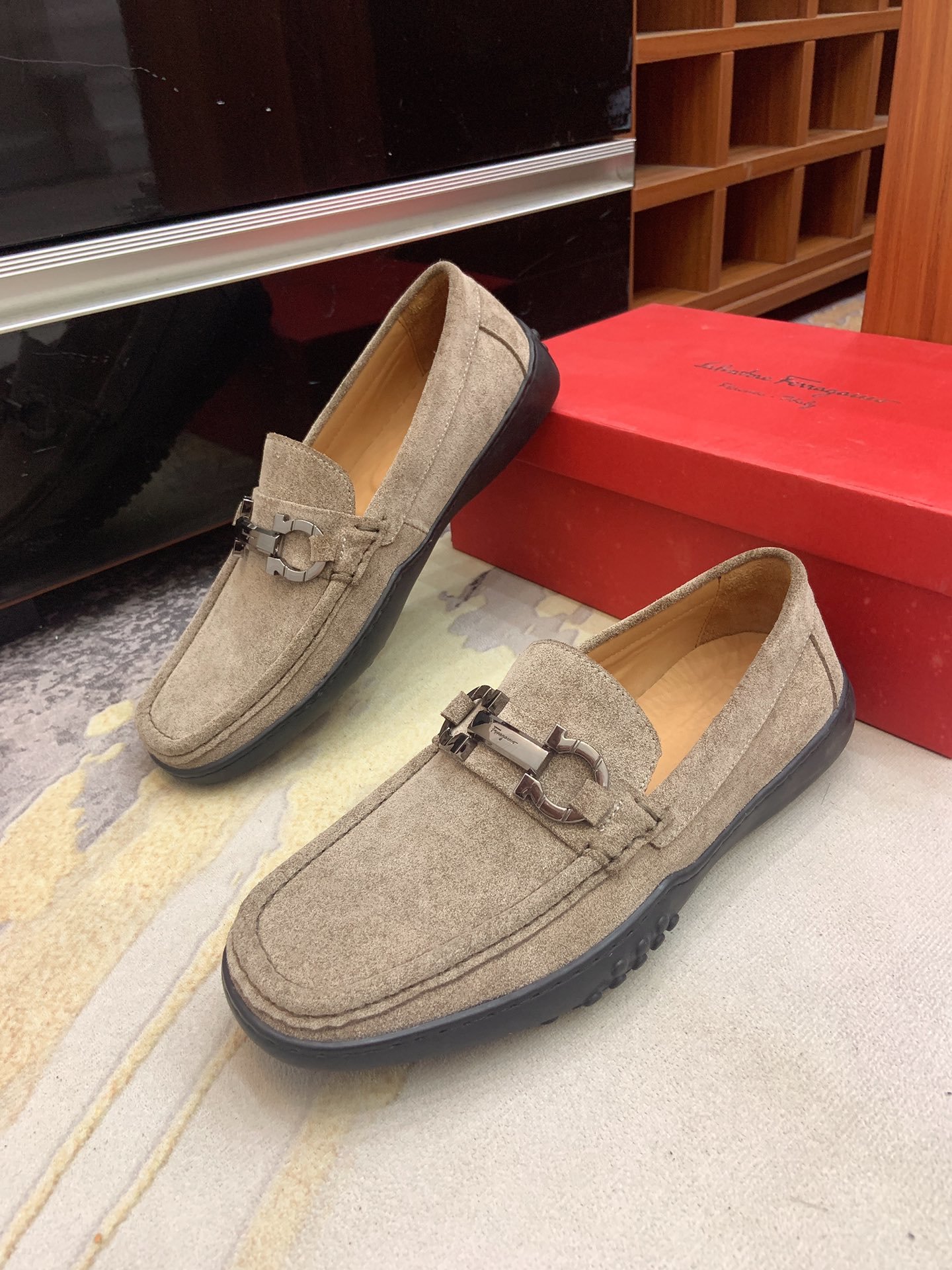 Cheap Ferragamo Shoes For Men #876374 Replica Wholesale [$96.00 USD ...